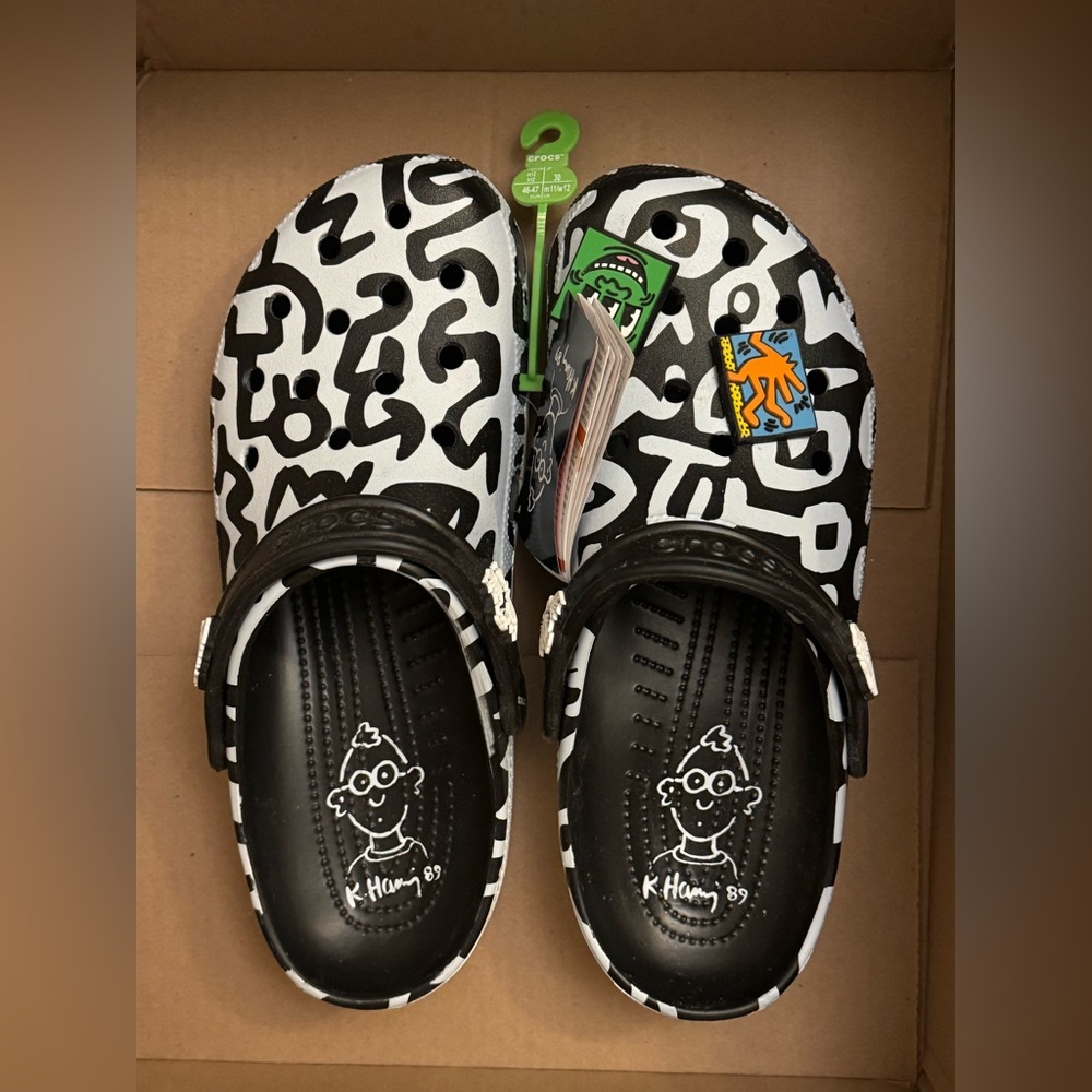 Crocs Keith Haring Classic Clog Brand New with tags M12